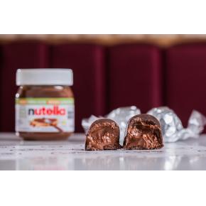 Bombom crocante de nutella