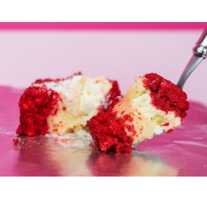 Bolinho Gelado: Red velvet com Ninho